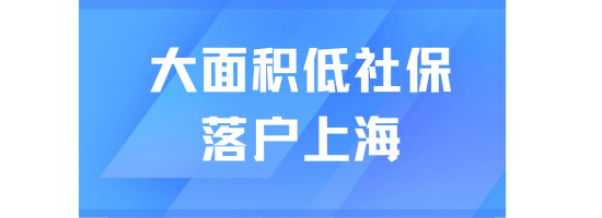 大面積低社保還想落戶上海？該怎么辦？